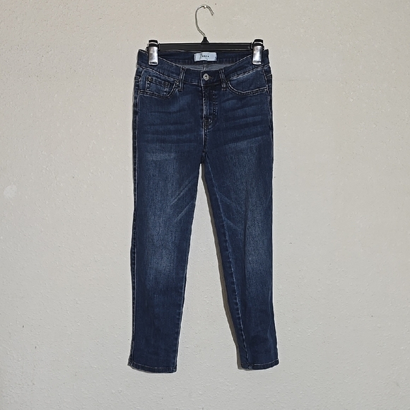 Sene High Rise Distressed Straight Leg Jeans - Picture 1 of 7
